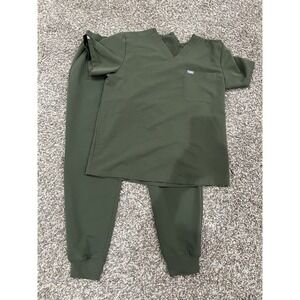 Figs Green PANTS ONLY